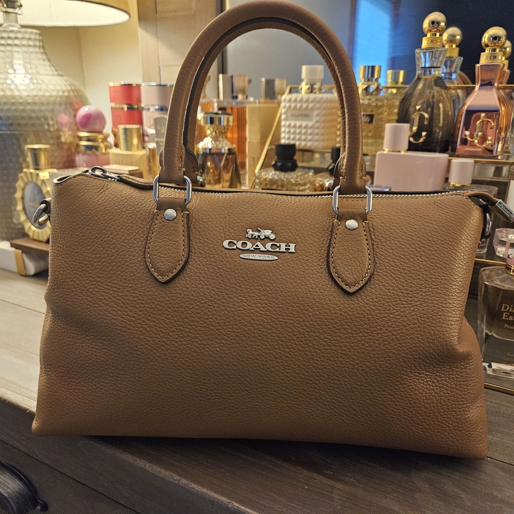 Coach Brown Leather Satchel